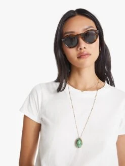 The Lil Goodie Goodie - Bright White 12 The Lil Goodie Goodie - Bright White -Mother Denim 8341 315 WBW 01431