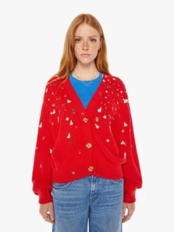 The Bell Sleeve Crop Cardigan - Full Of Charm