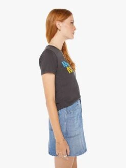 The Lil Sinful - Mother Kaleidoscope 10 The Lil Sinful - Mother Kaleidoscope -Mother Denim 8621 601 MKE VW B WaistUpSide 3328