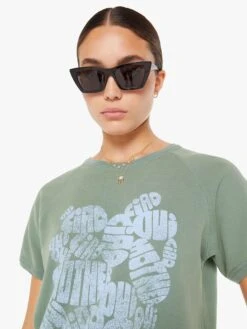 The Short Sleeve Concert - Oui Ciao -Mother Denim 89282 760 OUC VW E Detail 3886