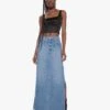 SNACKS! The Fun Dip Slice Maxi Skirt - Nothing Else Like It -Mother Denim 90061 1085 NEL 3746
