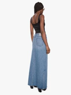 SNACKS! The Fun Dip Slice Maxi Skirt - Nothing Else Like It -Mother Denim 90061 1085 NEL 3776