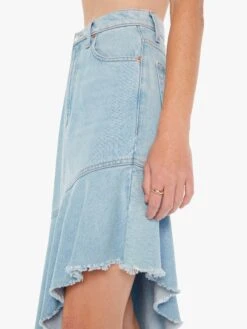 SNACKS! The Crinkle Cut Skirt - Sweet And Sour -Mother Denim 90471 1321 SWS VW E Swatch 4710
