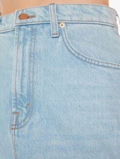 SNACKS! The Crinkle Cut Skirt - Sweet And Sour -Mother Denim 90471 1321 SWS VW F Detail 4713