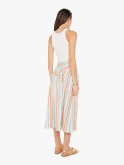 The At Ease Skirt - Picture Perfect -Mother Denim 9745 1442 PPC VW C WaistUpBack 4361