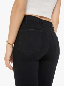 PETITES The Lil' Hustler Ankle Fray - Not Guilty -Mother Denim P117 180 NTG VW E Swatch 4841