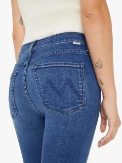 PETITES The Lil' Mid Rise Dazzler Ankle - Nothing Between Us -Mother Denim P686 104 NBU VW E Swatch 4797