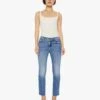 PETITES The Lil' Mid Rise Dazzler Ankle - We The Animals -Mother Denim P686 104 WTH VW A FullBodyFront 10335